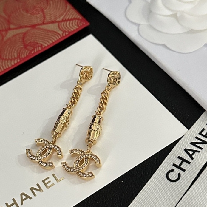 Ch*el earrings